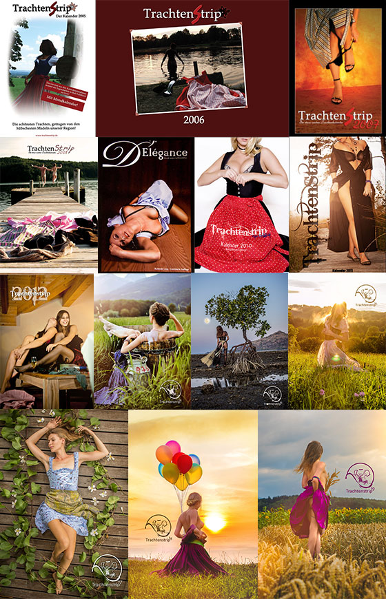 Alle Trachtenstrip sexy Dirndl Kalender im Überblick