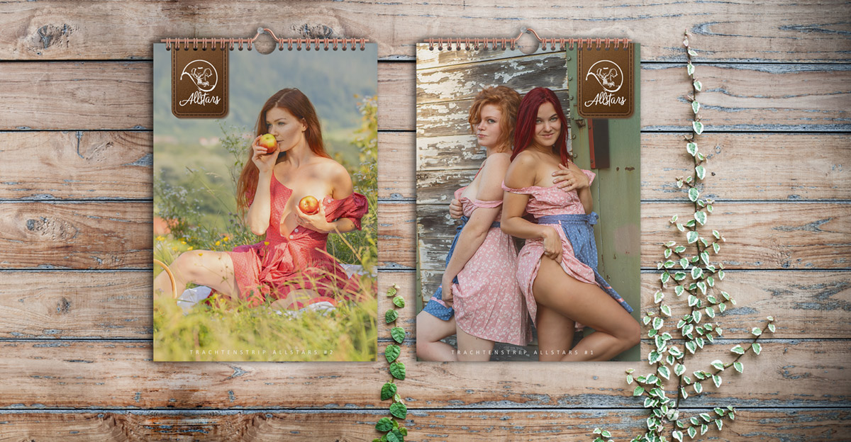 Dirndl Kalender Allstars - Best of Trachtenstrip Dirndl Kalender Allstars - Best of Trachtenstrip